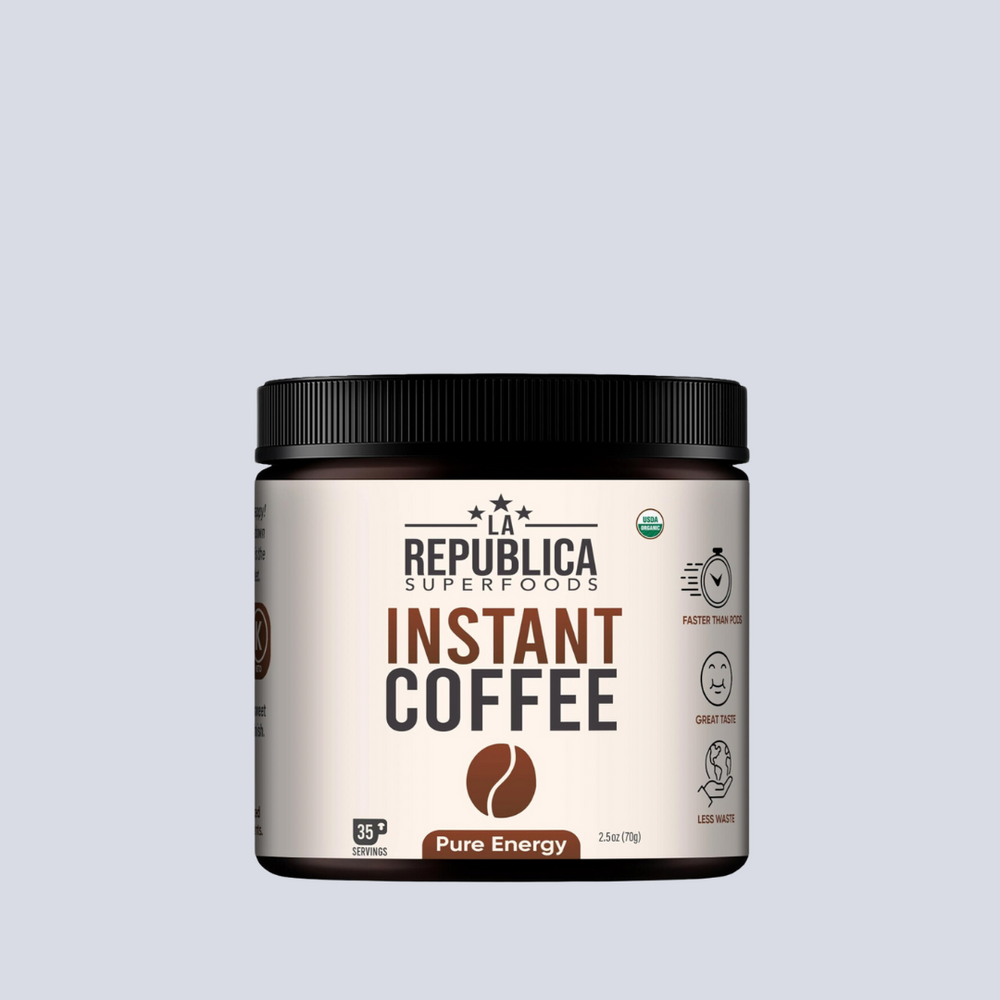 Republica Superfoods Mushroom Instant Coffee, Organic Fair Trade