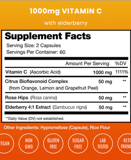 Vitamin C Elderberry Antioxidant