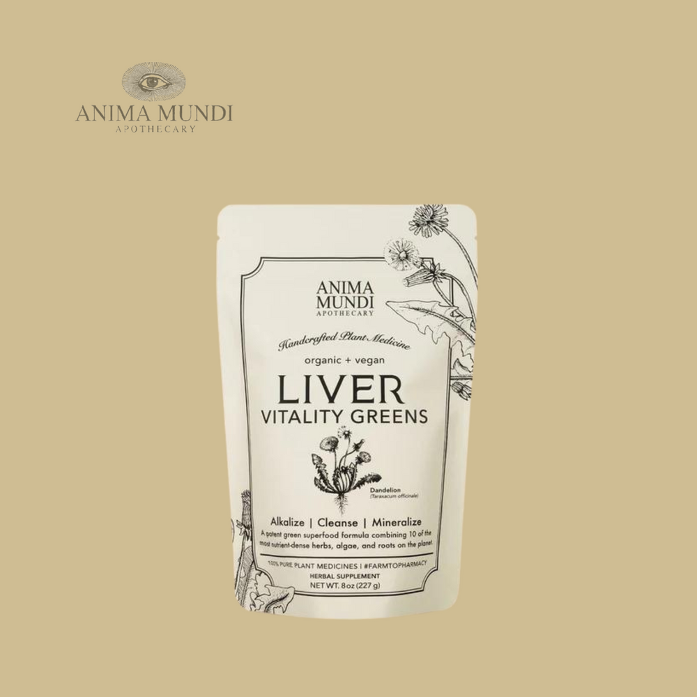 ANIMA MUNDI Liver Vitality Organic Green Detox - The Beauty Doctrine