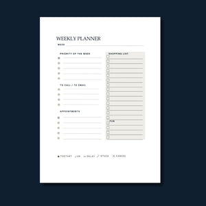 TBD Planner Paperback Organizer