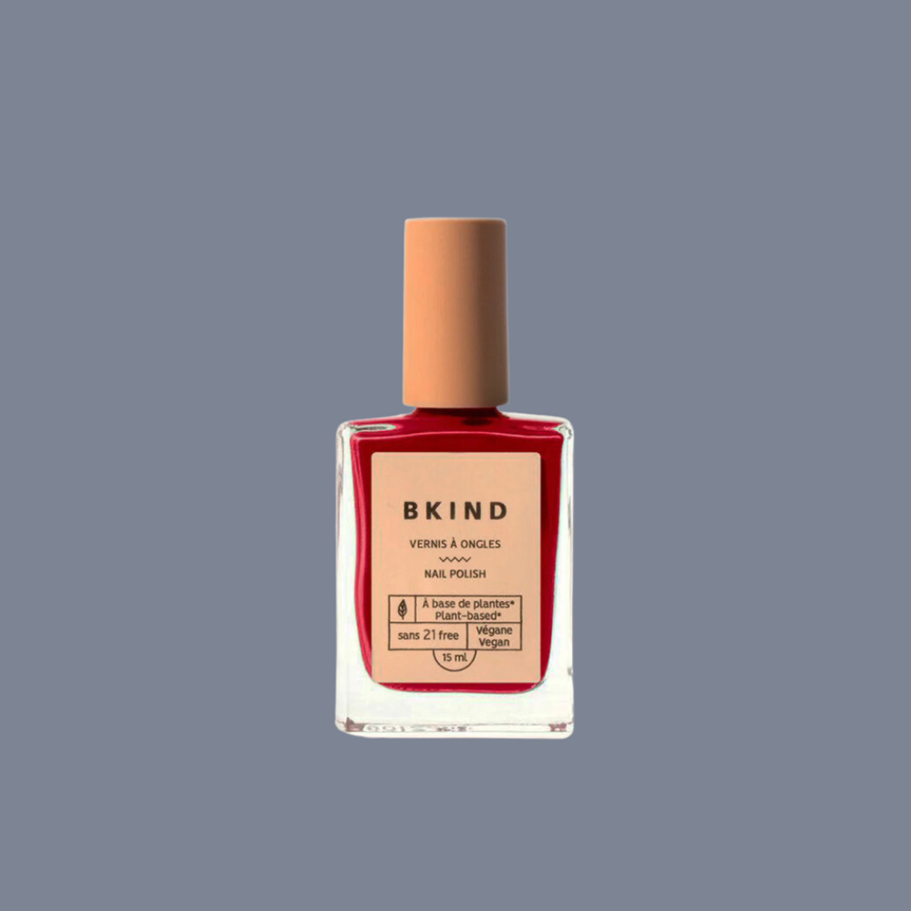 
                  
                    BKIND Vegan & 21-free Nail Polish Lady in Red - The Beauty Doctrine 
                  
                