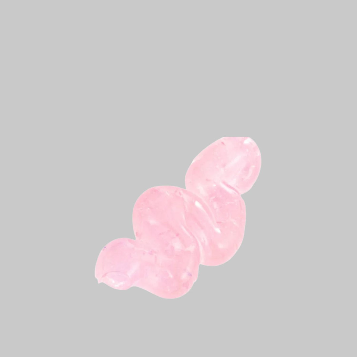 Pink gel texture of Bloomeffects Royal Tulip Cleansing Jelly in a glossy swatch.