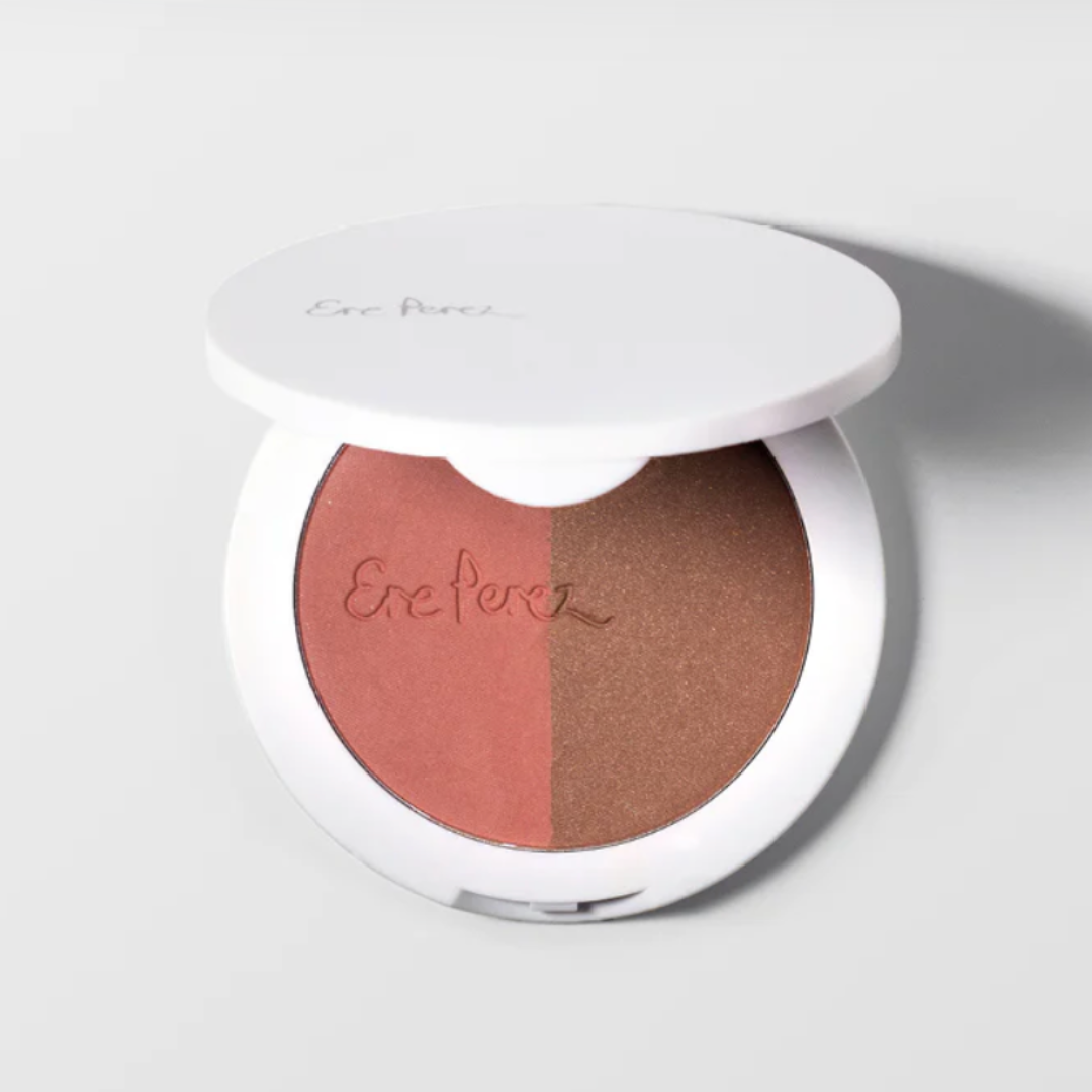 Ere Perez Rice Powder Blush & Bronzer - Talc free - The Beauty Doctrine