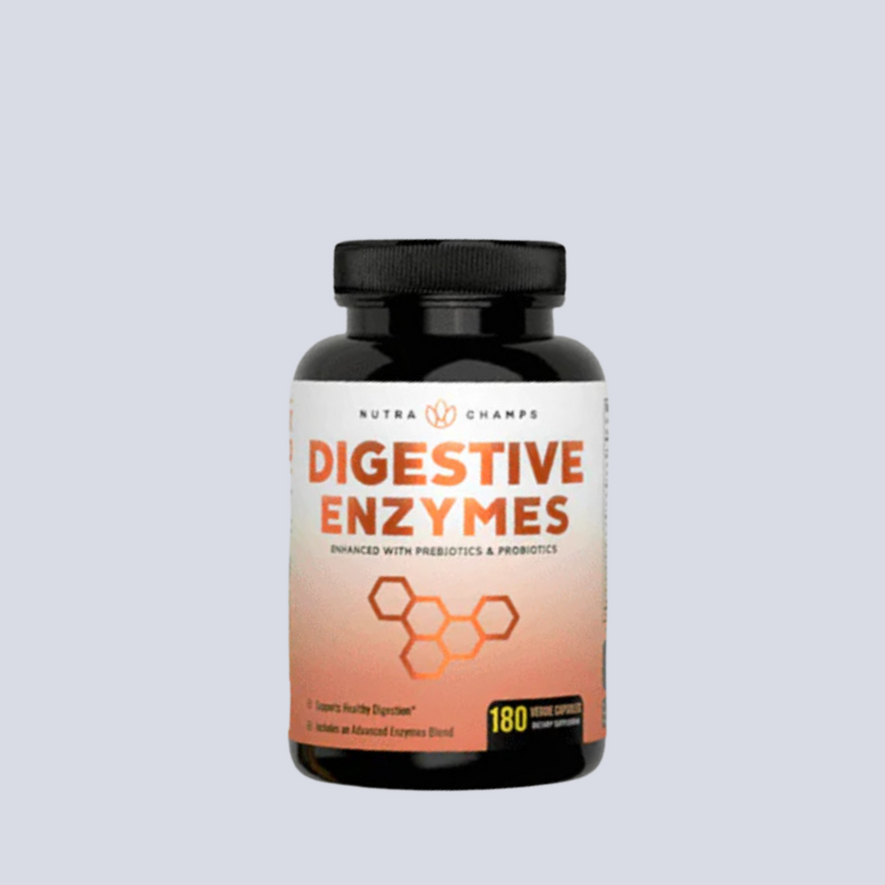 
                  
                    Nutra Champs Digestive Enzymes w/ Prebiotics & Probiotics - The Beauty Doctrine
                  
                