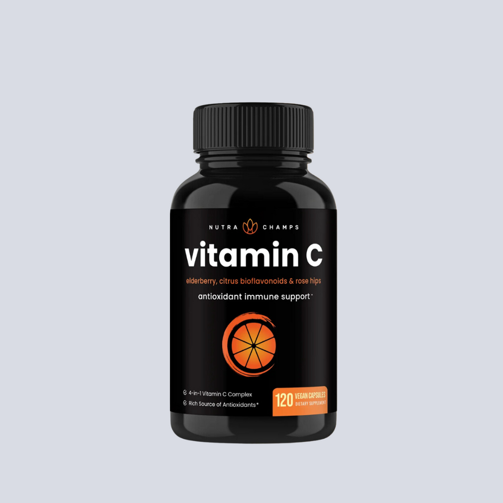 NutraChamps Vitamin C Elderberry Antioxidant Immune Support The Beauty Doctrine
