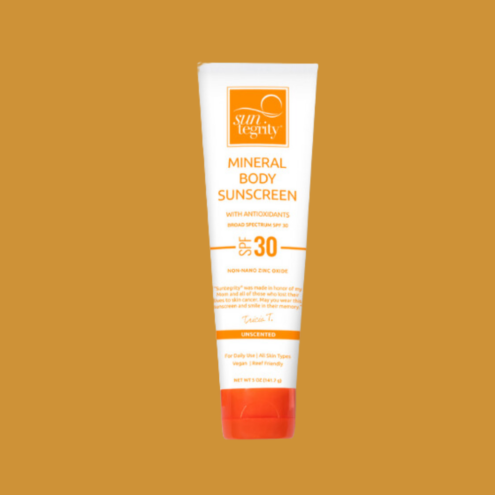 Suntegrity UNSCENTED Mineral Body Sunscreen, Broad Spectrum SPF 30 - The Beauty Doctrine