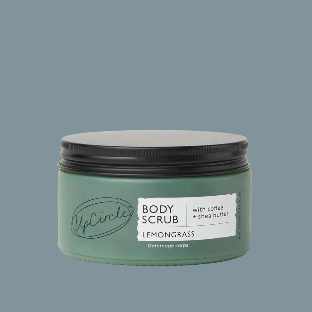UpCircle Coffee Body Scrub with Lemongrass - The Beauty Doctrine 