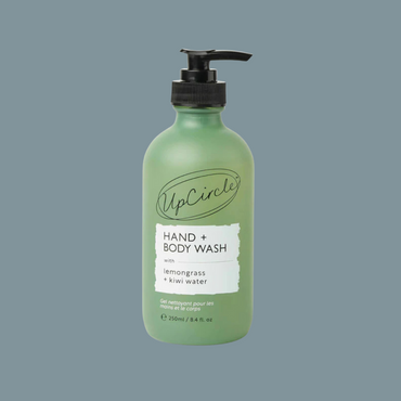 UpCircle Natural Hand + Body Wash with Lemongrass + Kiwi