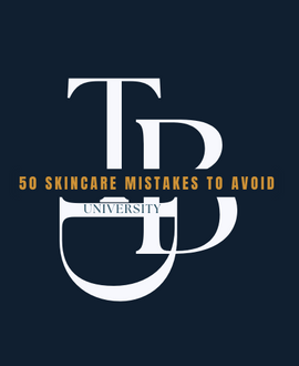 50 Skincare Mistakes To Avoid