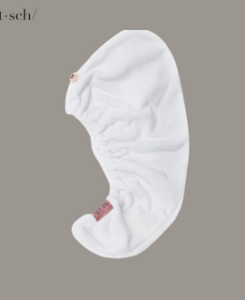 KITSCH Microfiber Hair Towel - White