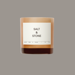 Salt & Stone Black Rose & Vetiver Natural Candle