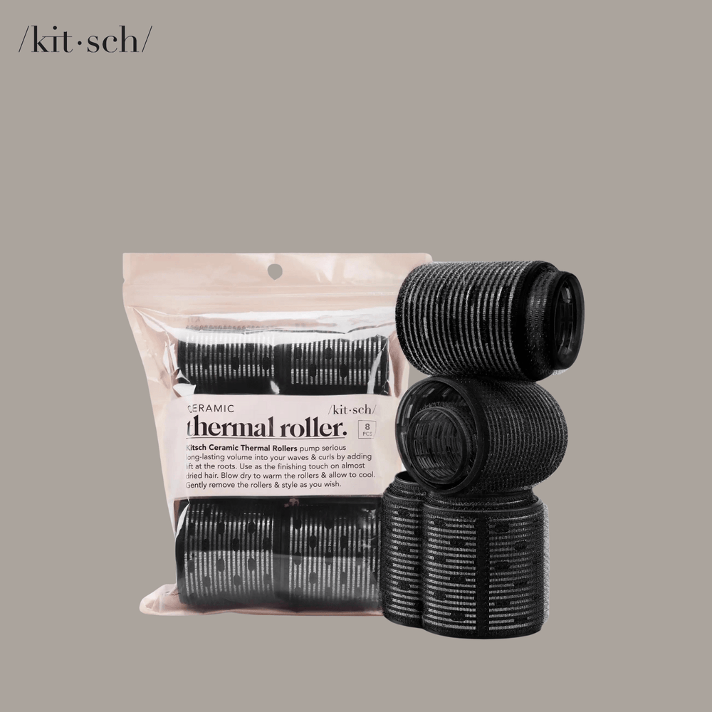 KITSCH Ceramic Hair Roller - 8pc Variety Pack - The Beauty Doctrine